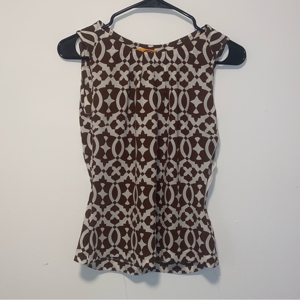 Tory Burch Sleeveless Silk Top